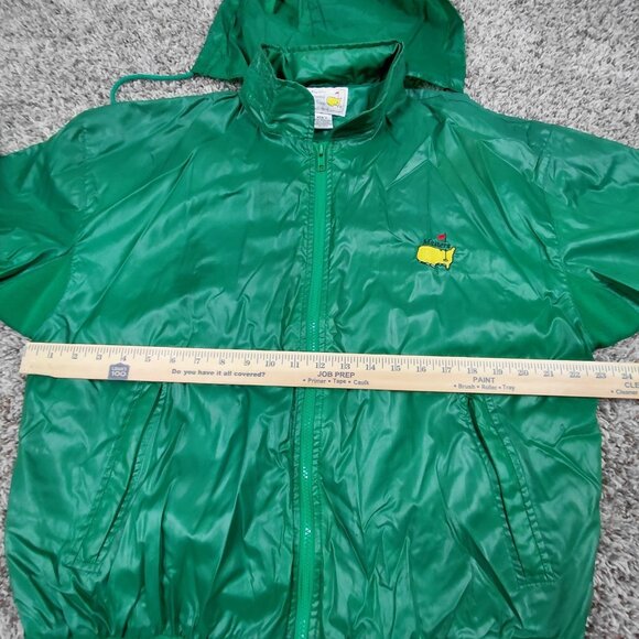 Vintage Masters Augusta National Golf Shop Windbreaker Jacket Men Large Full Zip - Picture 10 of 11